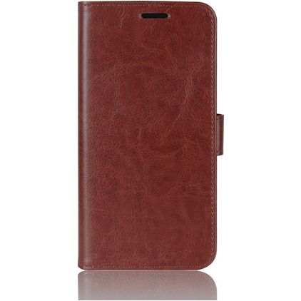 Mobigear Wallet Motorola One Fusion Plus Hoesje Bookcase Portemonnee - Bruin