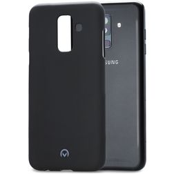 Mobilize Gelly Samsung Galaxy A6 Plus (2018) Hoesje Flexibel TPU Backcover - Matt Black