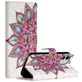 Mobigear Design iPhone 12 Hoesje Bookcase Portemonnee - Mandala