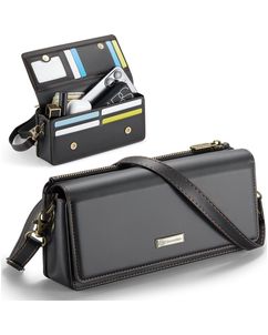 Caseme ME30 Crossbody Telefoontasje - Large - Zwart