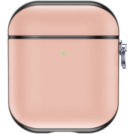 Valenta Snap Apple AirPods 2 Hoesje Echt Leer - Roze
