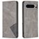 Mobigear Rhombus Slim Google Pixel 8 Pro Hoesje Bookcase - Grijs