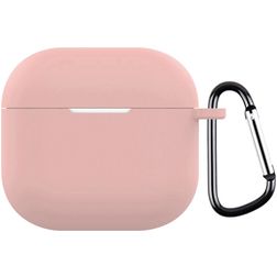 Mobigear Colors Apple AirPods 4 Hoesje Flexibel Siliconen - Roze