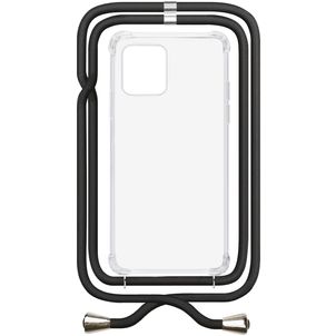 My Style Loop Doorzichtig Samsung Galaxy S25 FE Flexibel TPU Hoesje met koord - Transparant