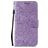 Mobigear Flowers Huawei P40 Hoesje Bookcase Portemonnee - Paars
