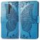 Mobigear Butterfly OPPO A5 (2020) Hoesje Bookcase Portemonnee - Blauw