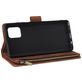Mobigear Zipper Samsung Galaxy Note 10 Lite Hoesje Bookcase Portemonnee - Bruin