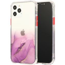Mobigear Gradient iPhone 12 Pro Max Hoesje Hardcase Backcover - Paars