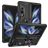 Mobigear Armor Ring Samsung Galaxy Z Fold 4 Hoesje Hardcase Backcover Shockproof met Ringhouder - Zwart