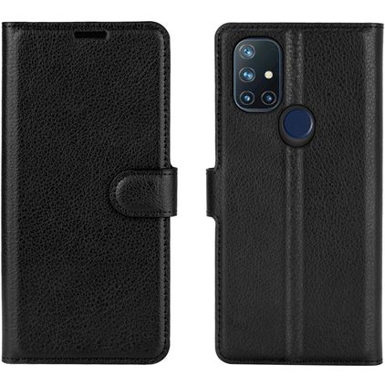 Mobigear Classic OnePlus Nord N10 5G Hoesje Bookcase Portemonnee - Zwart