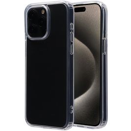 Mobiparts Classic Doorzichtig iPhone 15 Pro Max Hoesje Hardcase Backcover - Transparant