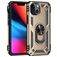 Mobigear Armor Ring iPhone 13 Hoesje Hardcase Backcover Shockproof met Ringhouder - Goud
