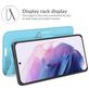 Mobigear Classic Samsung Galaxy S22 Hoesje Bookcase Portemonnee - Blauw