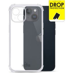 My Style Protective Flex Doorzichtig iPhone 14 Hoesje Flexibel TPU Backcover Shockproof - Transparant