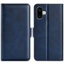 Mobigear Slim Magnet iPhone 16 Plus Hoesje Bookcase Portemonnee - Donkerblauw