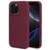 Mobiparts iPhone 16 Pro Max Siliconen Hoesje Backcover - Plum Red