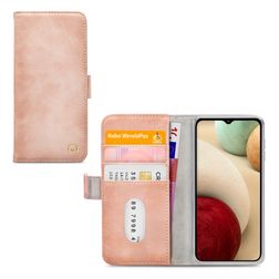 Mobilize Elite Gelly Samsung Galaxy A12 Hoesje Bookcase - Soft Pink