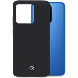 Mobilize Rubber Gelly Xiaomi Redmi 10A Hoesje Flexibel TPU Backcover - Matt Black