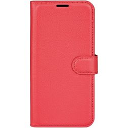 Mobigear Classic OnePlus 10 Pro Hoesje Bookcase Portemonnee - Rood