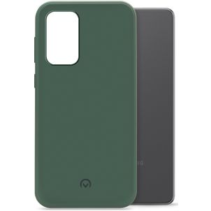 Mobilize Rubber Gelly Samsung Galaxy A73 Hoesje Flexibel TPU Backcover - Matt Green