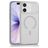 Mobigear Shockproof Grip iPhone 17 MagSafe Hoesje Hardcase Backcover - Wit