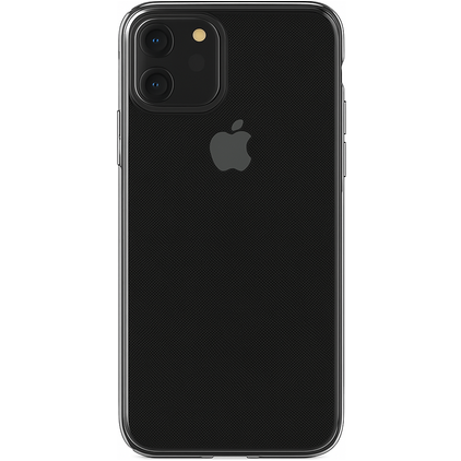 Mobigear Ultra Thin Doorzichtig iPhone 11 Pro Hoesje Flexibel TPU Extra Dun Backcover - Transparant
