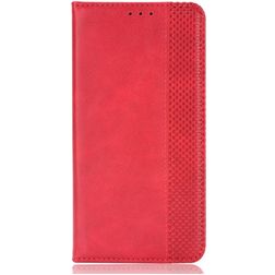 Mobigear Sensation Vivo Y76 Hoesje Bookcase Portemonnee - Rood