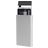 Mobiparts Cardprotector Aluminium Pasjeshouder - 6 Pasjes - MagSafe Compatible - Zilver
