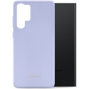 Mobilize Rubber Gelly Samsung Galaxy S23 Ultra Hoesje Flexibel TPU Backcover - Pastel Purple