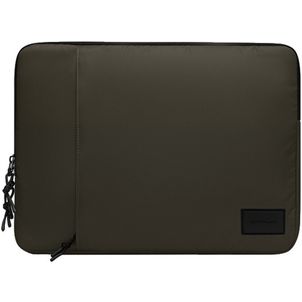 Gaston Luga Däsh Cushioned Case Laptop Sleeve 13 - 14 inch Laptop hoes - Olijfgroen