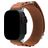 Mobilize Alpine Nylon Apple Watch Bandje Gespsluiting - 49/46/45/44 mm - Terracotta