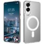 Mobigear Shockproof Doorzichtig Samsung Galaxy S25 Edge MagSafe Hoesje Hardcase Backcover - Transparant
