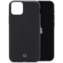 Mobilize Rubber Gelly iPhone 12 Mini Hoesje Flexibel TPU Backcover - Matt Black