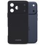 Mobilize Rubber Gelly iPhone 17 Pro Max Hoesje Flexibel TPU Backcover - Zwart