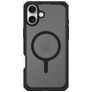ITSKINS Level 2 HybridMagFrost R iPhone 16 MagSafe Hoesje Hardcase Backcover Shockproof - Zwart