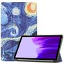 Mobigear Tri-Fold Samsung Galaxy Tab A7 Lite Hoes Bookcase - The Starry Night