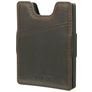 Valenta Card Case Alu + Money Strap Leren Pasjeshouder - 8 Pasjes - Bruin