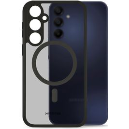 Mobilize Hybrid Samsung Galaxy A15 MagSafe Hoesje Hardcase Backcover Shockproof - Zwart