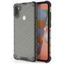 Mobigear Honeycomb Samsung Galaxy A11 Hoesje Hardcase Backcover Shockproof - Grijs