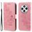 Mobigear Flowers Xiaomi Redmi 14C Hoesje Bookcase Portemonnee - Roségoud