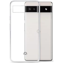 Mobilize Gelly Doorzichtig Google Pixel 6a Hoesje Flexibel TPU Backcover - Transparant