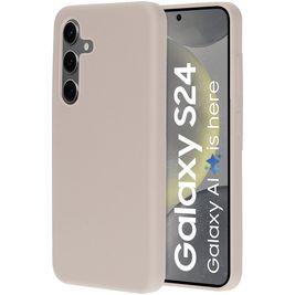 Mobiparts Samsung Galaxy S24 Siliconen Hoesje Backcover - Soft Salmon