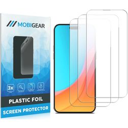 Mobigear iPhone 16 Pro Screenprotector Folie - Case Friendly (3-Pack)