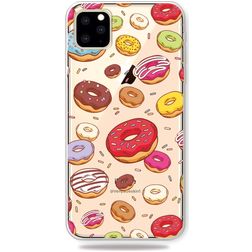 Mobigear Design iPhone 11 Pro Hoesje Flexibel TPU Backcover - Donut