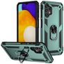 Mobigear Armor Ring Samsung Galaxy A13 4G Hoesje Hardcase Backcover Shockproof met Ringhouder - Groen