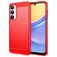 Mobigear Brushed Slim Samsung Galaxy A16 Hoesje Flexibel TPU Backcover - Rood