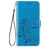 Mobigear Clover Samsung Galaxy A21s Hoesje Bookcase Portemonnee - Blauw