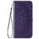 Mobigear Mandala Motorola One Hyper Hoesje Bookcase Portemonnee - Paars