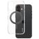 CARE by PanzerGlass Feature Case iPhone 16 MagSafe Hoesje Hardcase Backcover - Transparant / Zwart