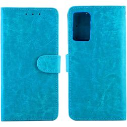 Mobigear Wallet OPPO Reno 6 Pro 5G Hoesje Bookcase Portemonnee - Blauw